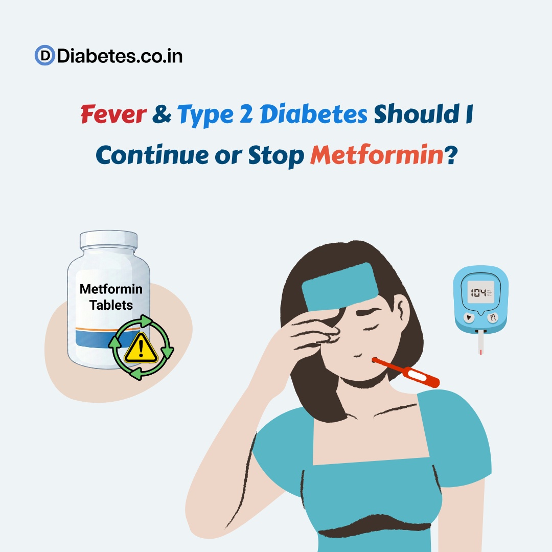 Fever & Type 2 Diabetes Should I Continue or Stop Metformin?