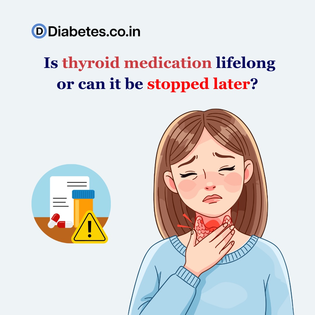 Is thyroid medication lifelong or can it be stopped later? Is thyroid medication lifelong or can it be stopped later?