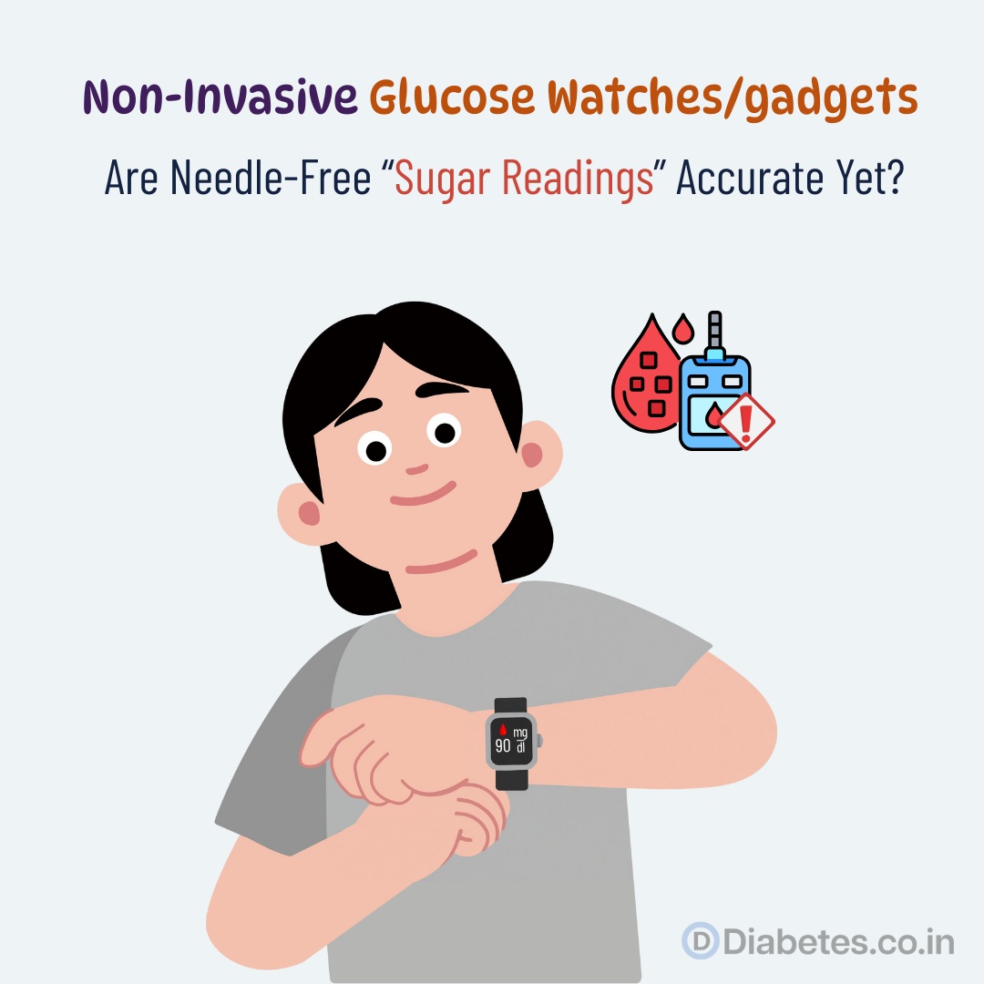 Non-Invasive Glucose Watches:gadgets