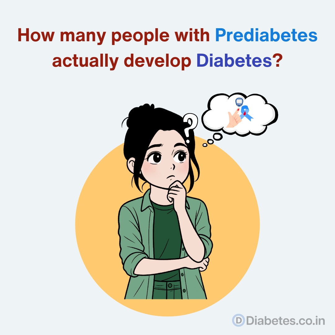 How many people with Prediabetes actually develop Diabetes? How many people with Prediabetes actually develop Diabetes?